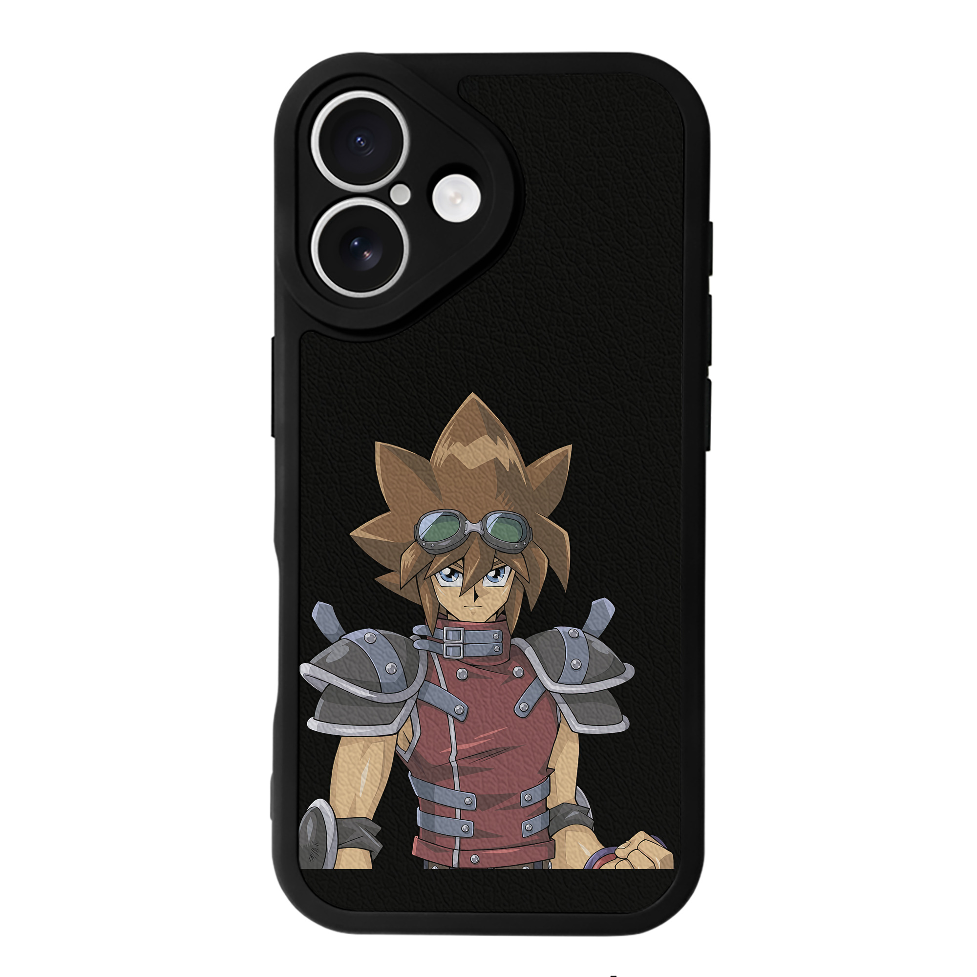 遊☆戯☆王 Yu-Gi-Oh! 【iPhone 16シリーズ対応】シリコンスマホケース（レザー調） 材質：シリコン